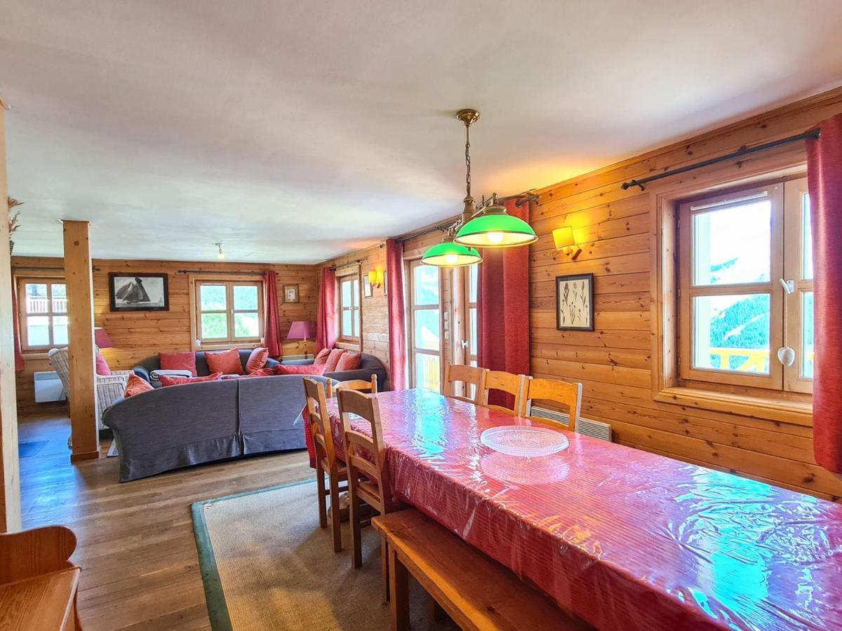 Chalet Spacieux A Flaine Avec Sauna, Cheminee Et Balcon - 6 Chambres, Proche Des Pistes - Fr-1-425-4 Ngoại thất bức ảnh